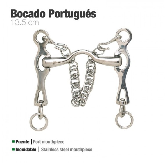 21013321250 Portuguese Working Equitation Bit 