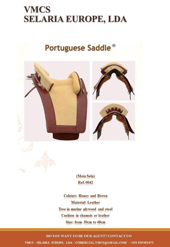 0042 Portuguese Half saddle